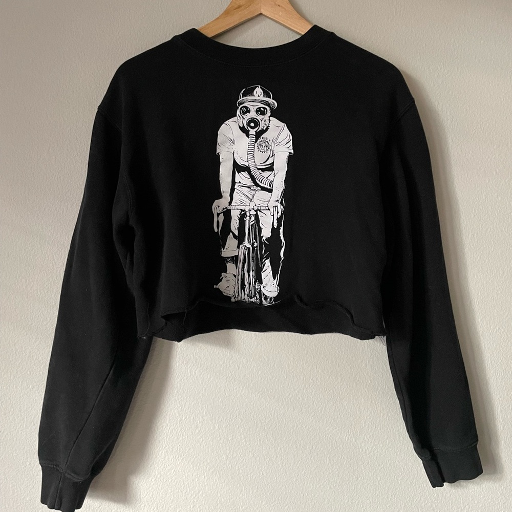OBEY Crop Sweatshirt